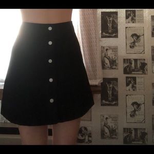 divided H&M black skirt, size 2